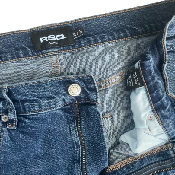 RSQ Men’s Relaxed Taper Jean and Slim Straight Jean - Picture 4 of 5